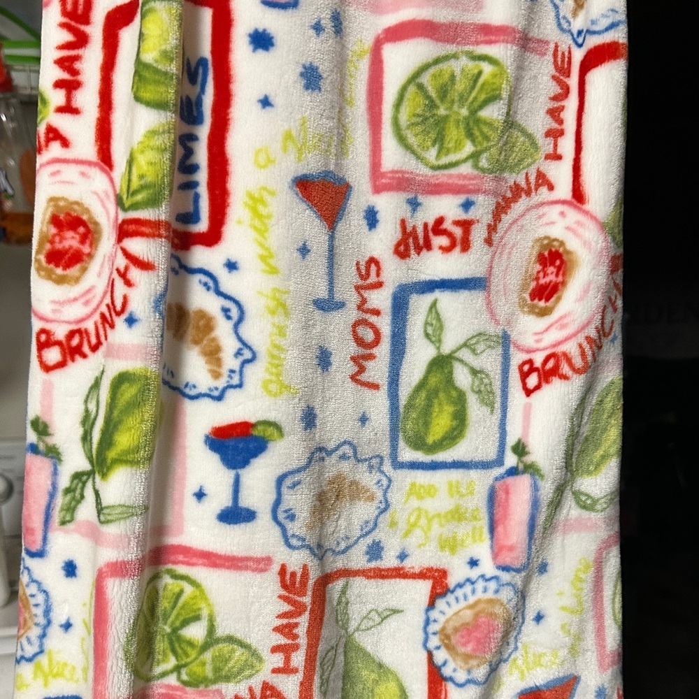 Cynthia Rowley Colorful Patterned Throw - Picture 2 of 4